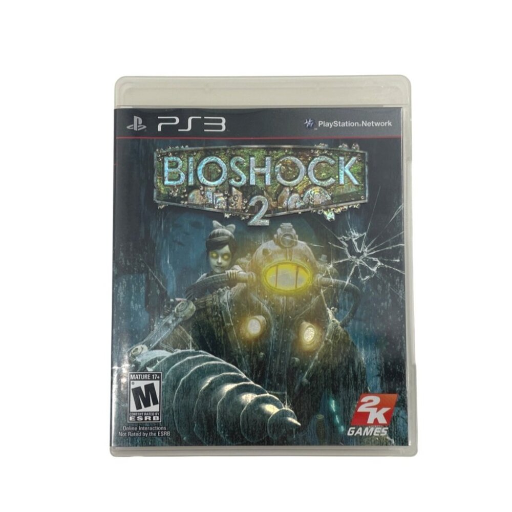 Bioshock 2 Sony PlayStation 3 PS3 Game With Case & Manual 2K Games Clean Disc